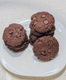 Double Chocolate Almond Cookies (12 count)
